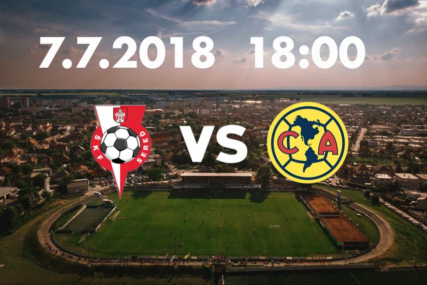 ŠKF Sereď privíta na svojom štadióne legendárny mexický Club América