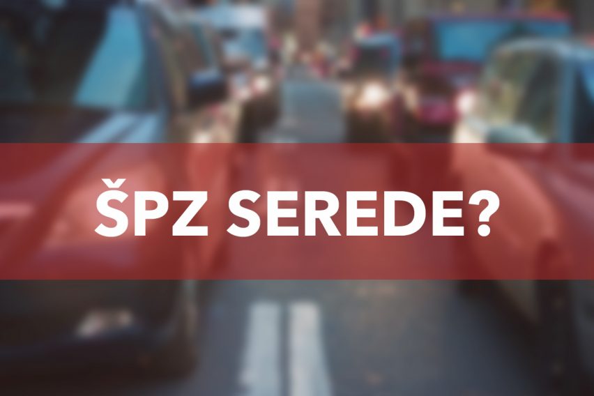 Akú by mala Sereď ŠPZ, ak by bola okresným mestom? (Anketa)