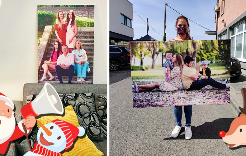 Vyriešte krásny vianočný darček jedným e-mailom. Seredská spoločnosť Printsity vám vytlačí obraz na mieru