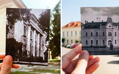 Vložili sme minulosť do prítomnosti a vznikli tieto jedinečné fotky Serede. Ktoré miesta by ste chceli vidieť takto nafotené?