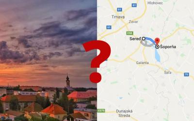 Odhadnete, ktorá obec, mesto či štát leží bližšie k Seredi? Otestujte sa v kvíze