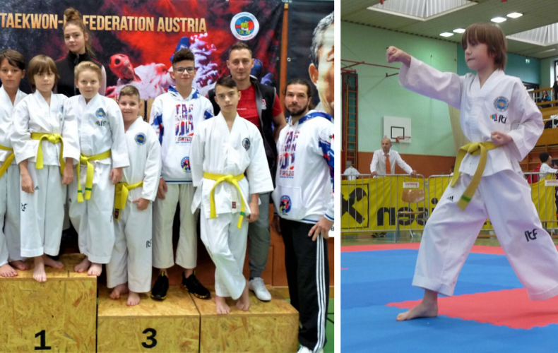 Seredskí taekwondisti bodovali na súťaži Blackbelt Cup v Rakúsku a domov si priviezli 12 medailí