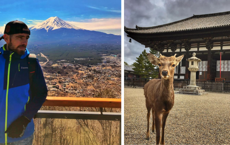 Cestovateľ a bežec Matúš Šajbidor zo Šoporne vám ukáže krásy Japonska, ktoré spoznal vďaka ceste do Tokia