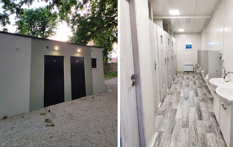 Seredskému amfiteátru už naozaj nič nechýba. Pribudli tam verejné toalety, ktoré zvýšia komfort návštevníkov