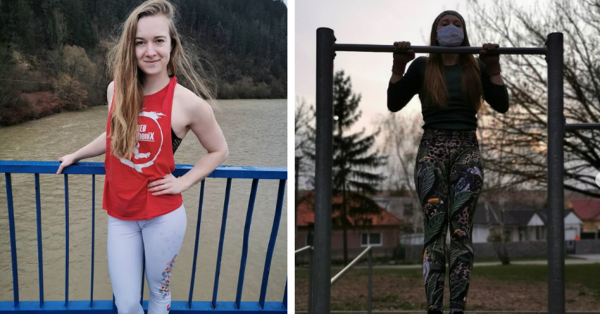 Veronika Greinerová z Paty získala úžasné 1. miesto na Majstrovstvách Slovenska v street workoute 2020