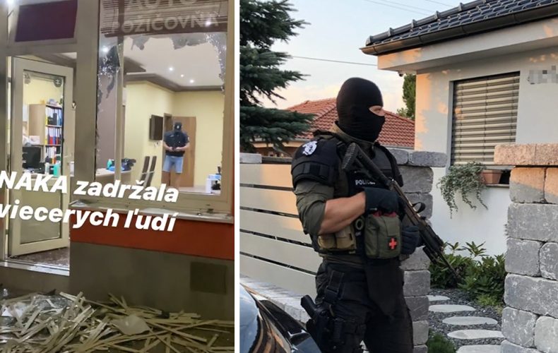 AKTUÁLNE: NAKA opäť zasahovala v Seredi. Zadržala viacero osôb za drogovú trestnú činnosť