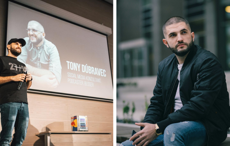 Seredčan Tony Dúbravec patrí medzi najlepších marketérov Slovenska. V súčasnosti je jedným z lektorov Creative Academy