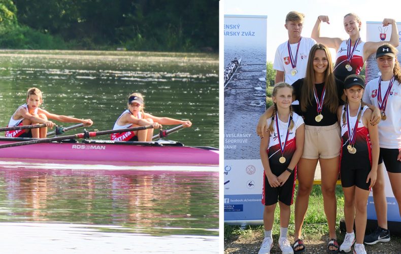 Šintavské šprinty rozvírili hladinu Váhu. V Šintave sa konali otvorené Majstrovstvá Slovenska vo veslovaní 2020