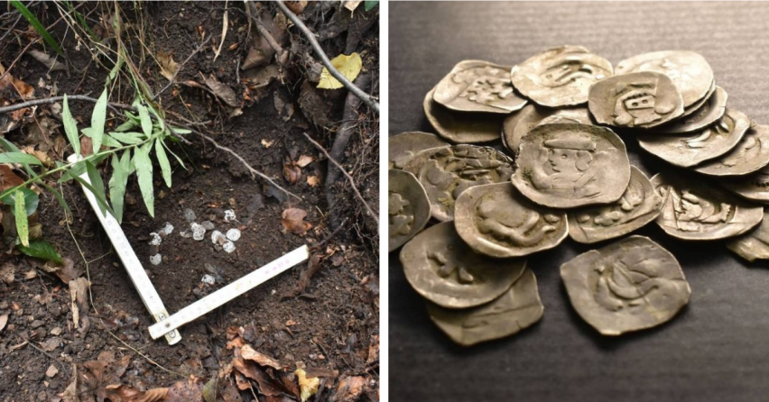 Pri Piešťanoch bol objavený poklad stredovekých strieborných mincí. Podobný poklad sa v minulosti našiel aj v Seredi