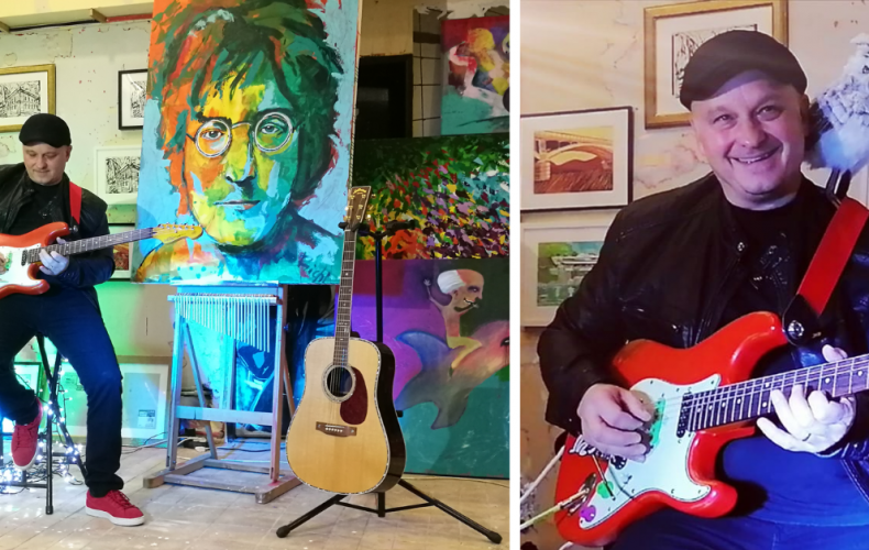 Seredský gitarista Rado Palkovič nahral novú vianočnú skladbu. V čom sa líši od bežnej vianočnej hudby?