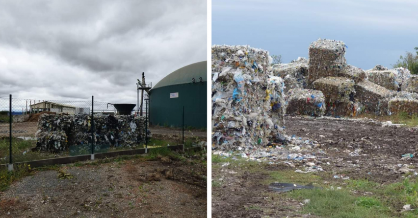 Polícia vyšetruje nelegálnu skládku plastového odpadu v Seredi, v časti Malý háj. Odpad sa na skládku naďalej naváža