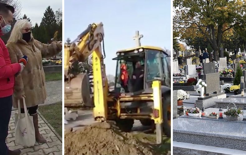 Slovensko rieši nedôstojné pochovávanie na seredskom cintoríne. Hrob mali zakopať bagrom