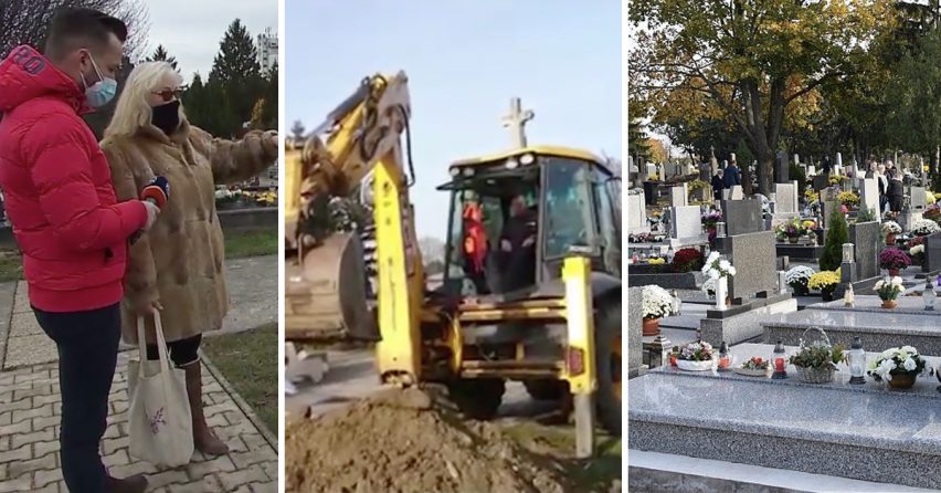 Slovensko rieši nedôstojné pochovávanie na seredskom cintoríne. Hrob mali zakopať bagrom