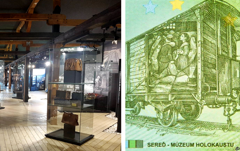 Múzeum holokaustu v Seredi uviedlo suvenírovú bankovku. Limitovaná edícia pripomína časť našej tragickej histórie