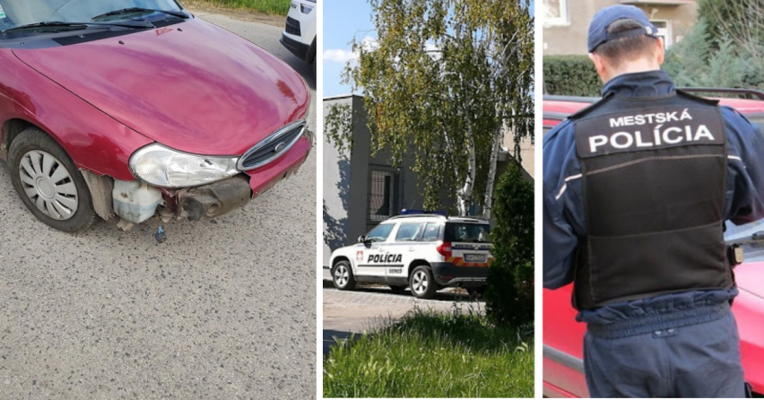 Iba 23-ročný Ukrajinec na parkovisku pred Kauflandom robil šmyky pomedzi ľudí. Spôsobil aj nehodu