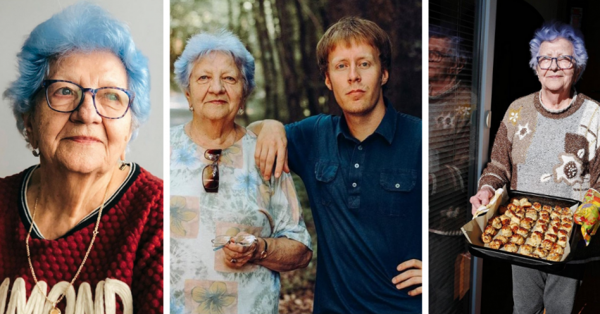 Zo slovenskej babky sa stala influencerka. Blue Grandma s modrými vlasmi valcuje Instagram