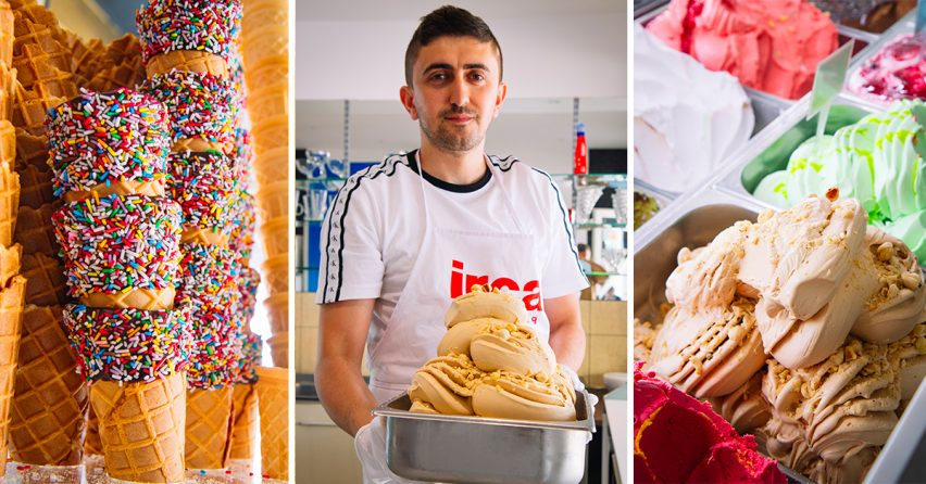 Podľa tajného receptu ju vyrábal už jeho pradedko. Macedónčan Murat Saliu ponúka Seredčanom balkánsku zmrzlinu už vyše 10 rokov