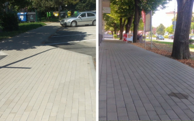 Seredské chodníky prechádzajú tento rok rozsiahlymi rekonštrukciami. Mesto tak reaguje aj na podnety občanov