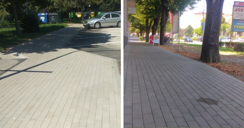 Seredské chodníky prechádzajú tento rok rozsiahlymi rekonštrukciami. Mesto tak reaguje aj na podnety občanov