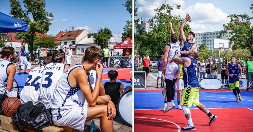 Sereď žila v sobotu basketbalovými turnajmi, na ktorých sa predstavili domáci, ale aj zahraniční hráči. Pozrite si atmosféru SBA 3×3 Tour 2021