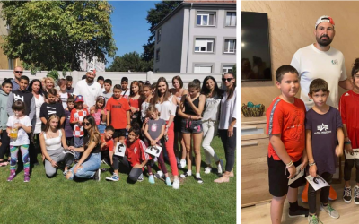 Úspešný MMA zápasník Attila Végh navštívil deti v Centre pre deti a rodiny Sereď