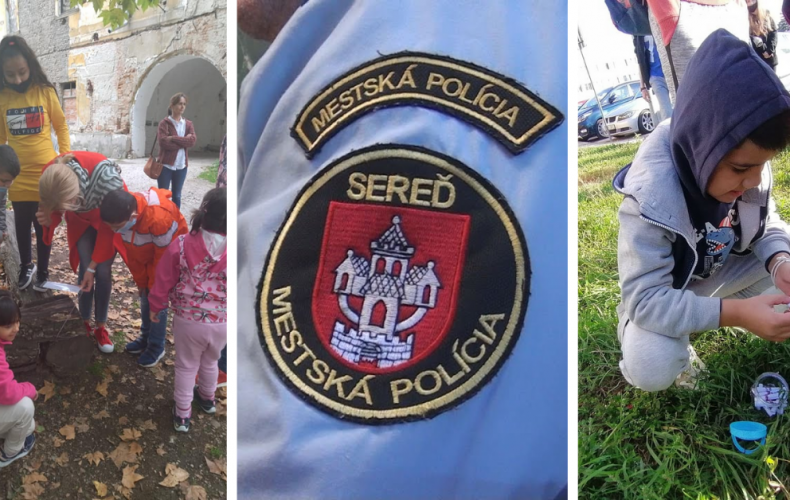 Mestská polícia v Seredi si v rámci Európskeho týždňa mobility 2021 pripravila pre deti zaujímavú aktivitu
