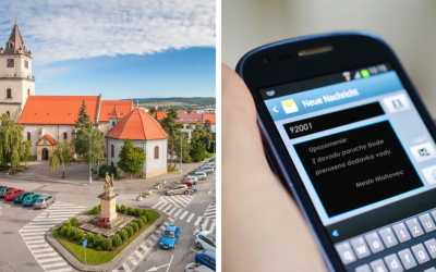 Mesto Hlohovec ponúka službu SMS notifikácií. Obyvatelia mesta tak môžu byť informovaní o dôležitých aktualitách