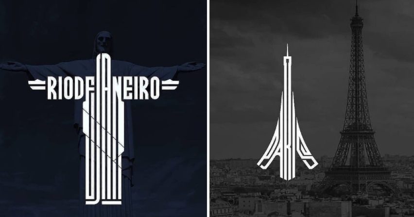 Ako by vyzerali logá obrovských metropol? Známy dizajnér sa nechal inšpirovať ich hlavnými symbolmi