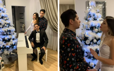 Šintavčan David Virág a Vanessa Šarközi zložili a naspievali novú krásnu pieseň „Vôňa Vianoc“