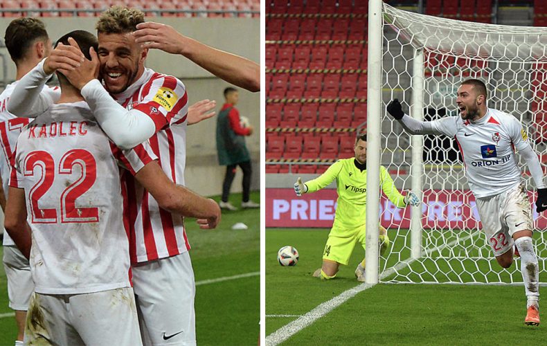 Mužstvo ŠKF Sereď zvíťazilo nad silným AS Trenčín. Strelec Roman Haša prispel dvomi gólmi ku skvelému víťazstvu 4:2
