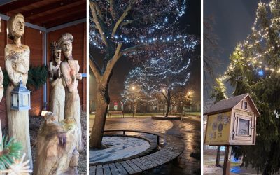 Ducha Vianoc do Serede prinášajú okrem svetelnej výzdoby aj súkromné vianočné stánky či nádherný drevený betlehem