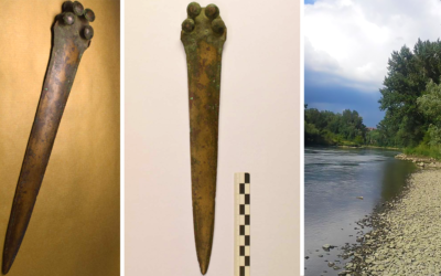 Hlohovčan objavil vo Váhu zaujímavý archeologický nález. Krátky meč sa datuje až do strednej bronzovej doby
