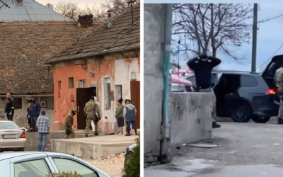 NAKA opäť zasahuje v Seredi. Od skorých ranných hodín zasahuje polícia na Cukrovarskej ulici