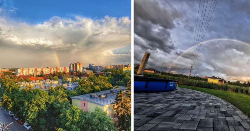 Po včerajšej letnej búrke sme mohli v Seredi vidieť nádhernú „dvojdúhu“. Pokochajte sa úžasnými fotkami, na ktorých ju zachytili Seredčania