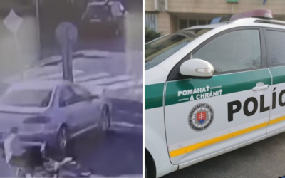 Policajti riešia nehodu v Seredi, pri ktorej páchateľ zrazil dôchodkyňu na bicykli a ušiel z miesta činu