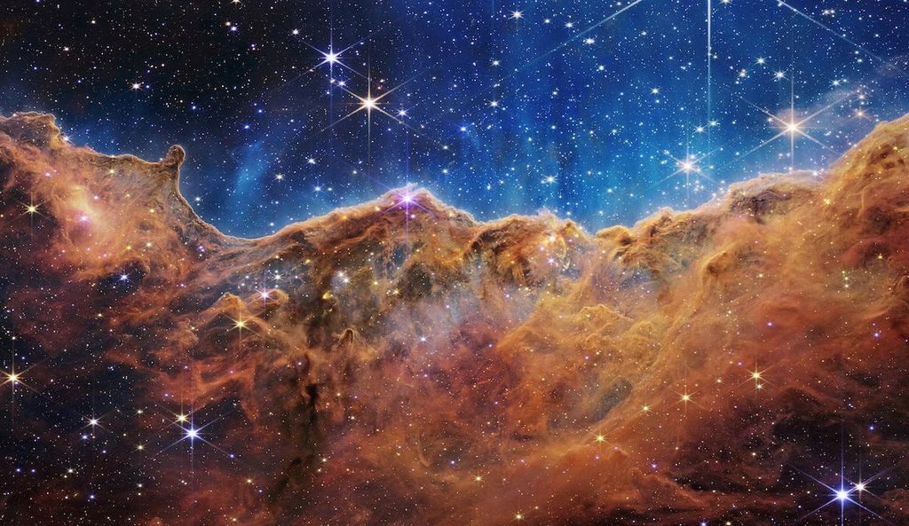 Emisná hmlovina NGC 3324 v súhvezdí Kýl. Zdroj: aktuality.sk