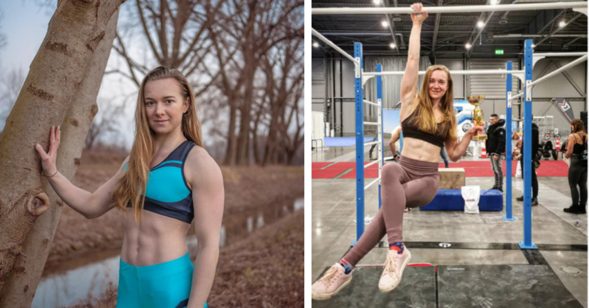 Veronika Grainerová dnes vyhráva Majstrovstvá Slovenska v street workoute. Kedysi trpela mentálnou anorexiou