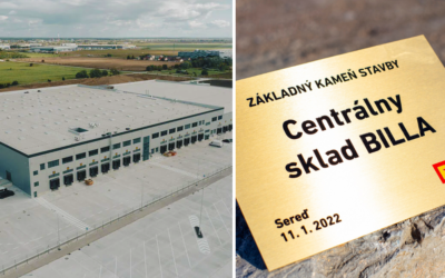 Za výstavbu nového logistického skladu v Seredi získala BILLA nomináciu na cenu TREND Investor roka. Kedy sa spustí jeho prevádzka?