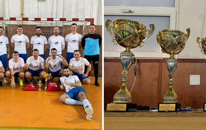 Vianočný futbalový turnaj pozná svojho víťaza. O pohár primátora bojovalo osem zanietených tímov