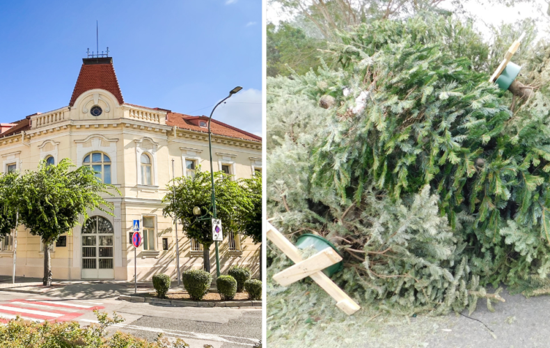 Mestský úrad informuje o zbere živých stromčekov aj o poskytnutí posypovej soli pre občanov mesta