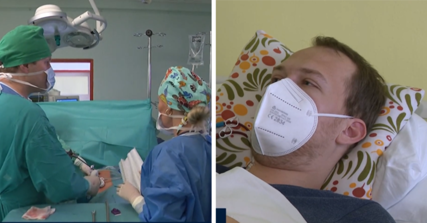 Na Slovensku sa po prvýkrát podarila unikátna operácia. Adamovi daroval obličku otec s inou krvnou skupinou