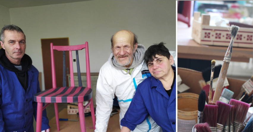 Trnavská arcidiecézna charita prišla s projektom Nábytkovej banky. Pomáhajú tak nielen ľuďom bez domova, ktorí v nej repasujú nábytok