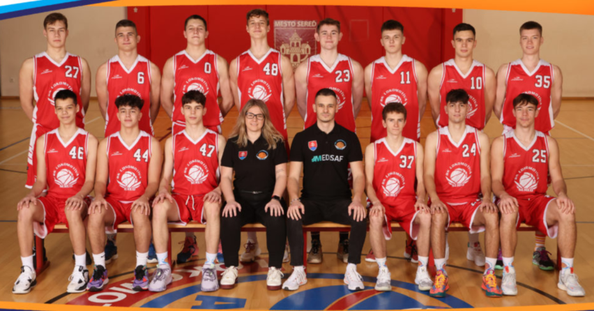 Vynikajúci úspech našich basketbalistov. Juniori z BK Lokomotíva Sereď postúpili na majstrovstvá Slovenska