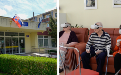 V Trnave vyskúšali priniesť zážitky k seniorom, ktorí tak vďaka virtuálnej realite žijú nový život
