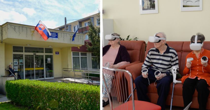 V Trnave vyskúšali priniesť zážitky k seniorom, ktorí tak vďaka virtuálnej realite žijú nový život