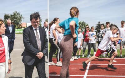 Na ZŠ J. A. Komenského v Seredi slávnostne otvorili nový športový areál. Zároveň ako prví na Slovensku získali titul Aktívna škola