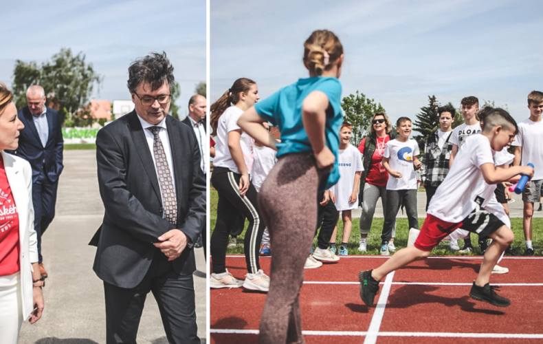 Na ZŠ J. A. Komenského v Seredi slávnostne otvorili nový športový areál. Zároveň ako prví na Slovensku získali titul Aktívna škola