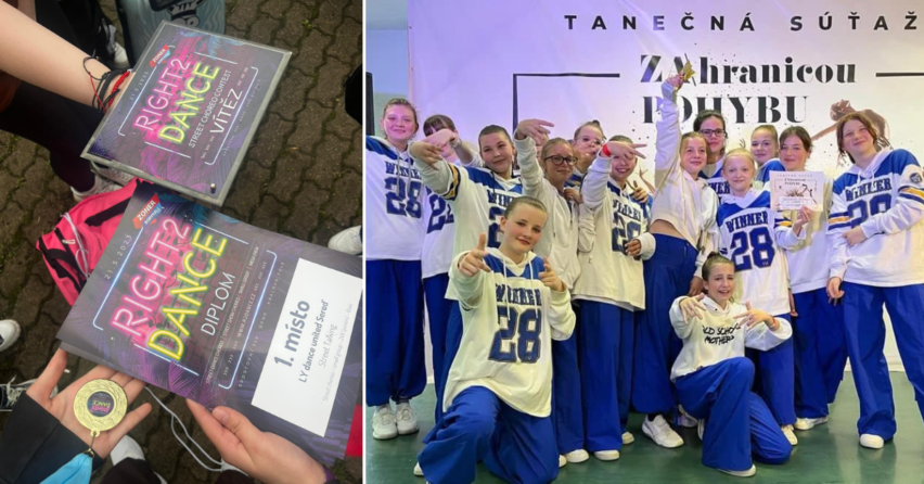 Tanečníci z LY Dance United si pripísali na konto ďalšie skvelé umiestnenia zo súťaží nielen na Slovensku, ale aj v susedných Čechách