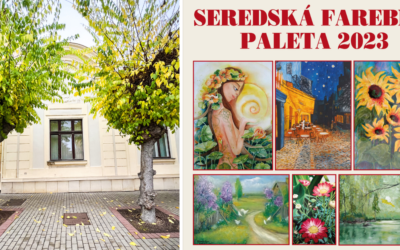 Príďte na vernisáž k umeleckej výstave neprofesionálnych tvorcov Seredská farebná paleta 2023. Vystavené diela si v Mestskom múzeu v Seredi budete môcť pozrieť do konca augusta
