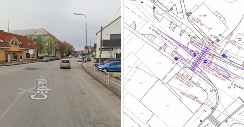 Mesto Sereď vybuduje nový ostrovček na križovatke pri kúpeľnom námestí. Chce tak väčšiu bezpečnosť pre chodcov